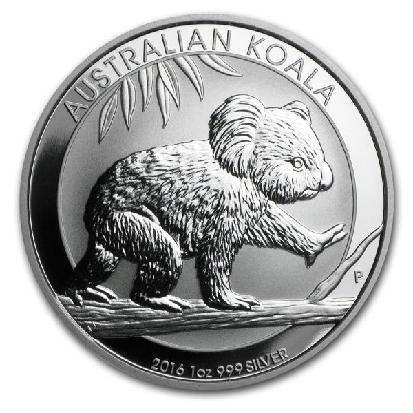 Koala 1 troy ounce zilveren munt 2016