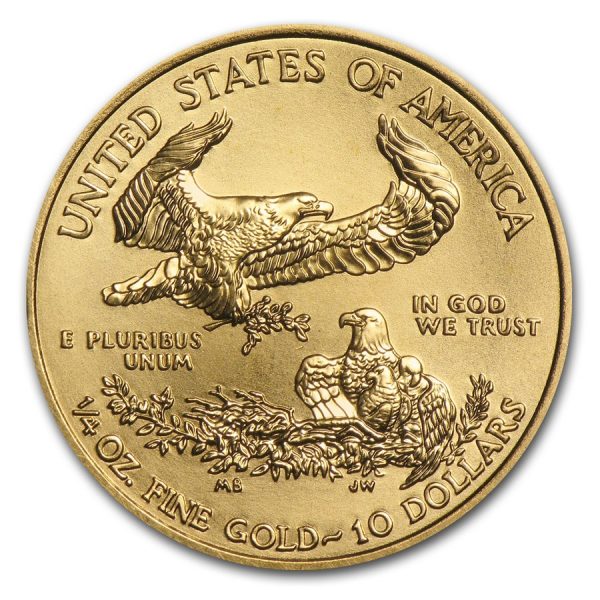 American Eagle 1/4 troy ounce gouden munt 2016