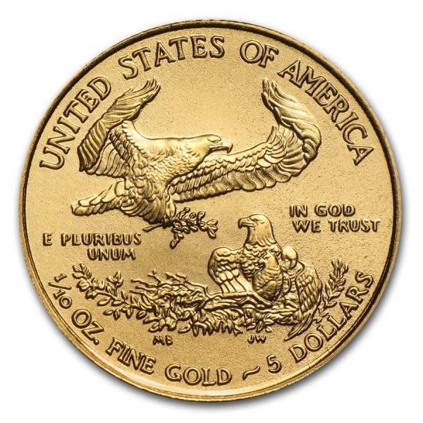 American Eagle 1/10 troy ounce gouden munt 2016