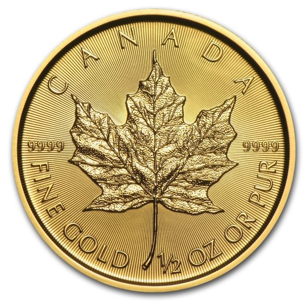 Maple Leaf 1/2 troy ounce gouden munt 2016
