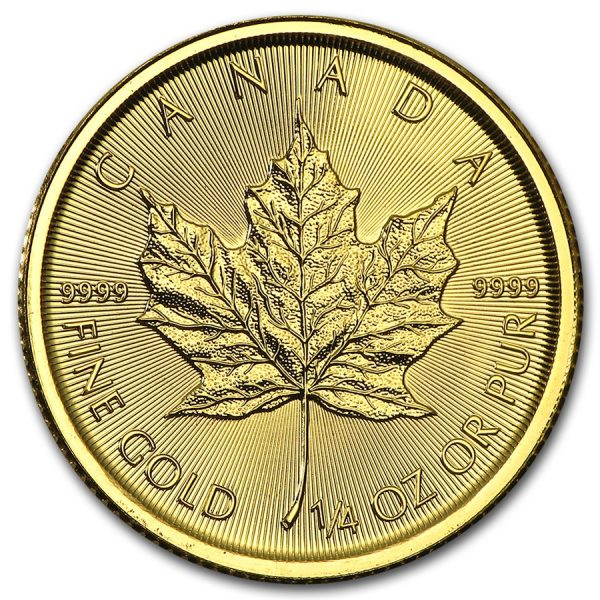 Maple Leaf 1/4 troy ounce gouden munt 2016
