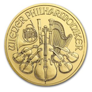 Philharmoniker 1 troy ounce gouden munt 2019