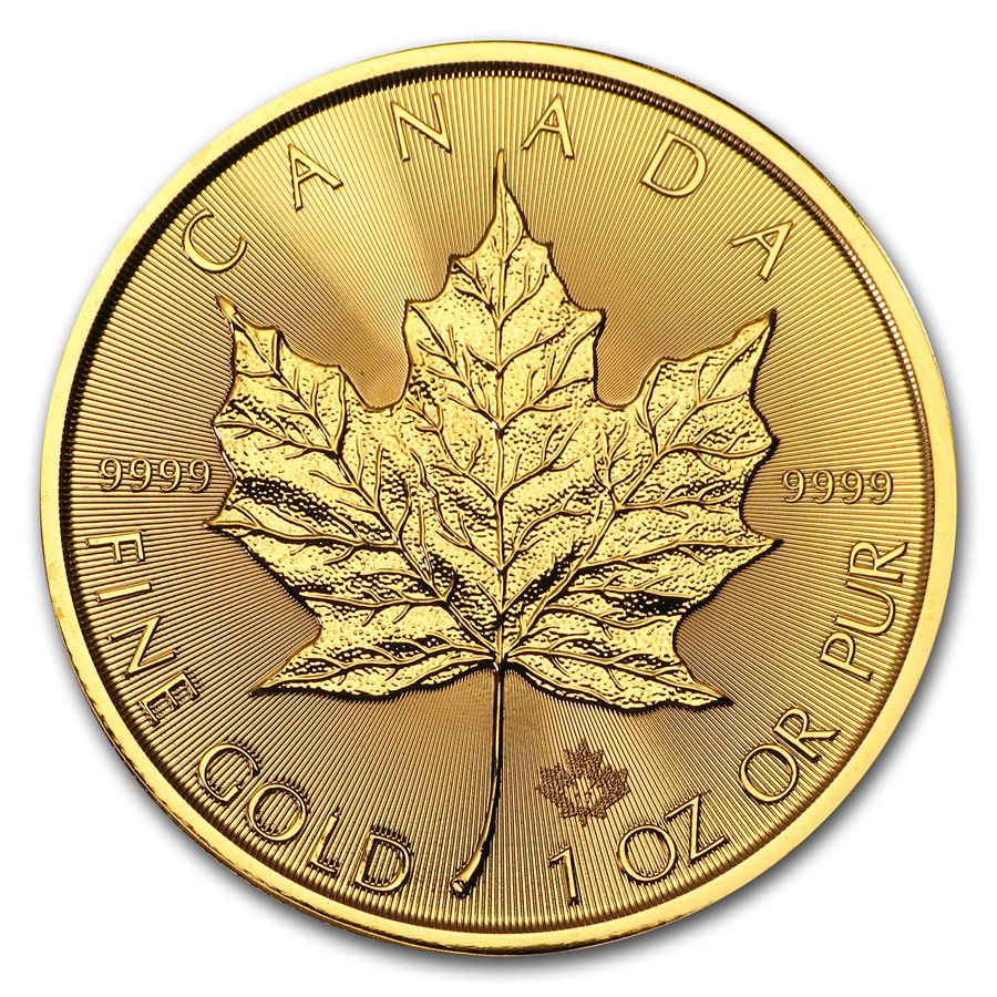 Discrimineren Verleiden Opblazen Maple Leaf 1 troy ounce gouden munt kopen - Aullure