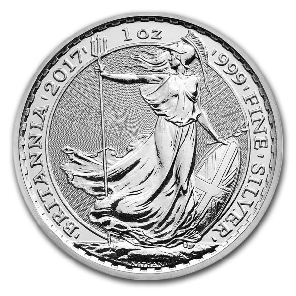 Britannia 1 troy ounce zilveren munt 2017