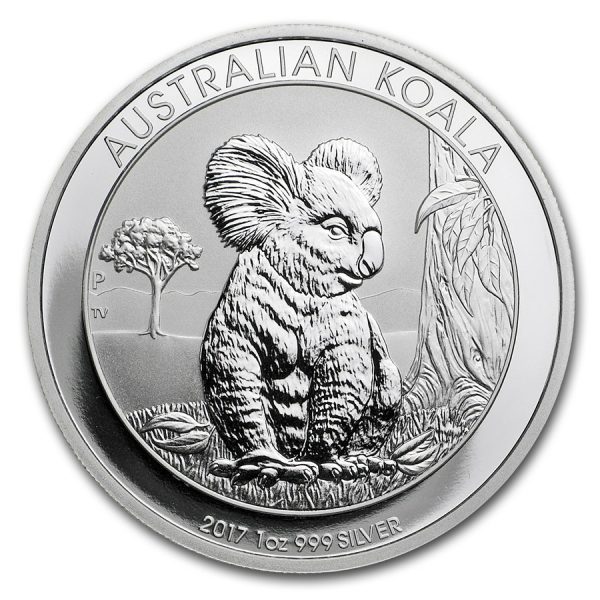 Koala 1 troy ounce zilveren munt 2017