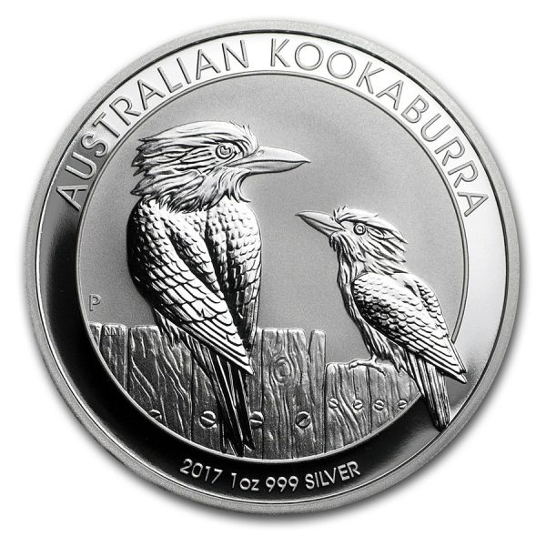 Kookaburra 1 troy ounce zilveren munt 2017