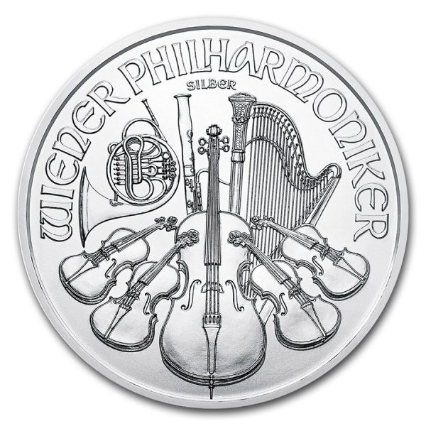 Philharmoniker 1 troy ounce zilveren munt 2018