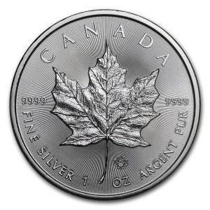Maple Leaf 1 troy ounce zilveren munt 2019