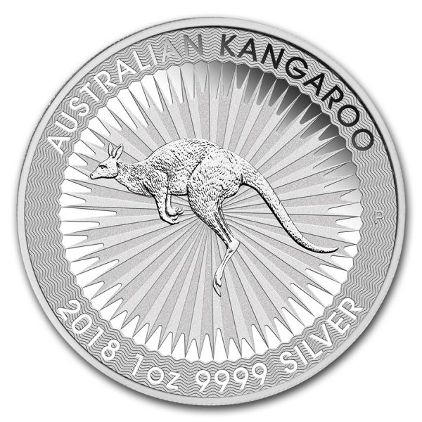 Kangaroo 1 troy ounce zilveren munt 2018