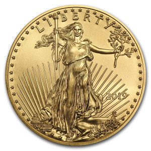 American Eagle 1 troy ounce gouden munt 2019