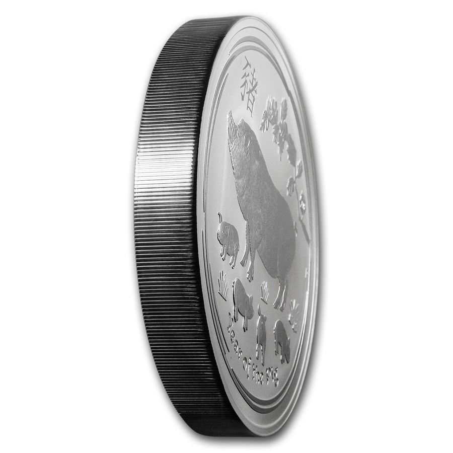 Koninklijke familie Prediken filosofie Lunar Pig 1 kilo zilveren munt 2019 kopen - Aullure